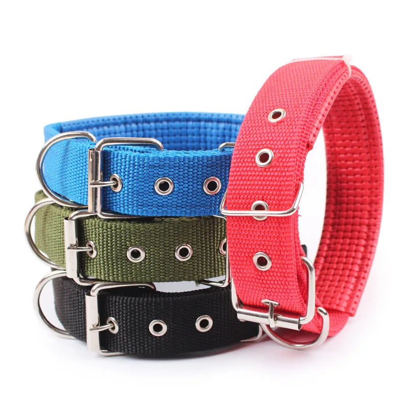Solid Nylon Dog Collar For Comfortable Everyday Wear