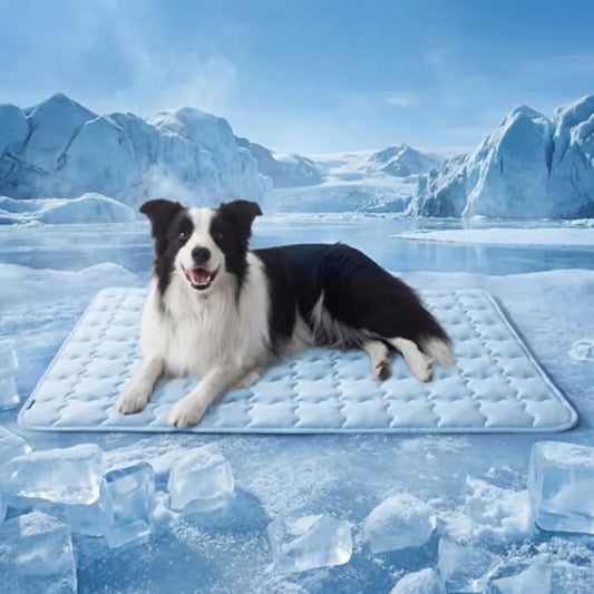 Premium Breathable Cooling Pet Mat For Portable Kennel Bed