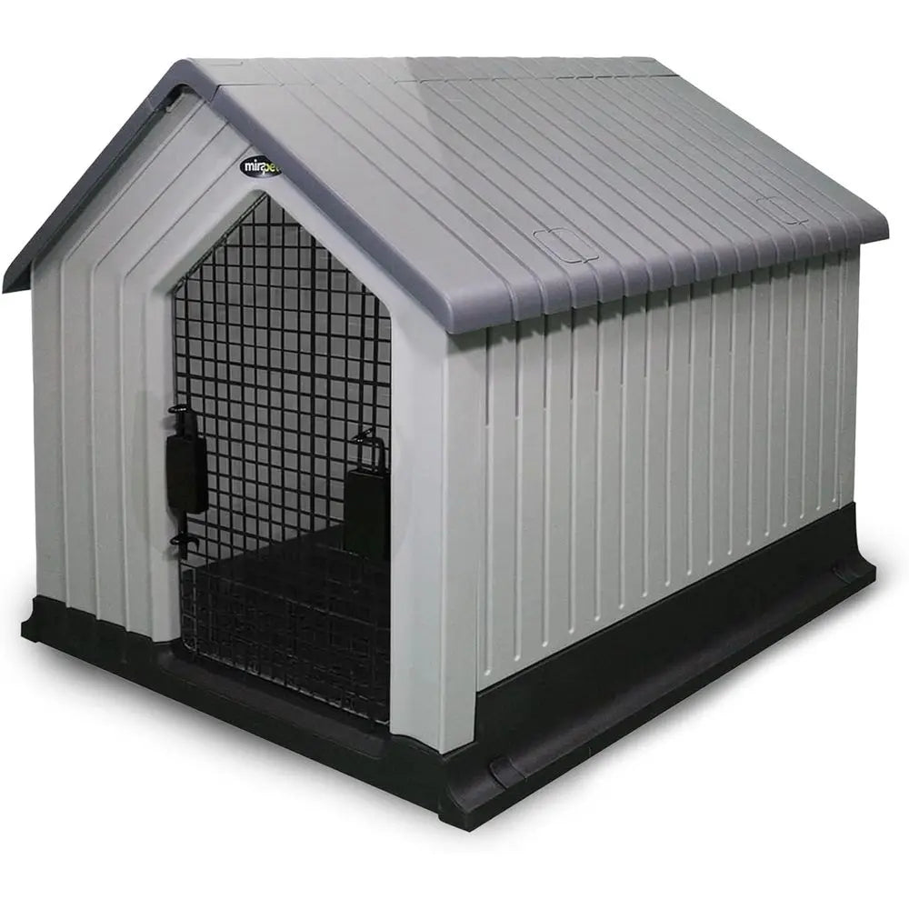 Premium Plastic Dog House For Cozy Indoor Outdoor Retreat