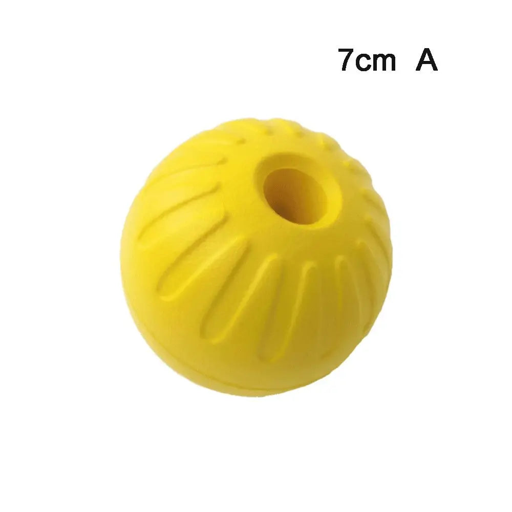 Indestructible Rubber Dog Ball Toy for Training Chewing and Fetch