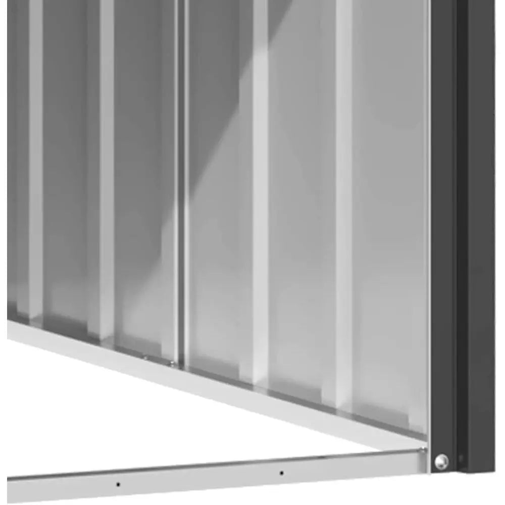 Durable Outdoor Dog Shelter With Weatherproof Galvanized Roof