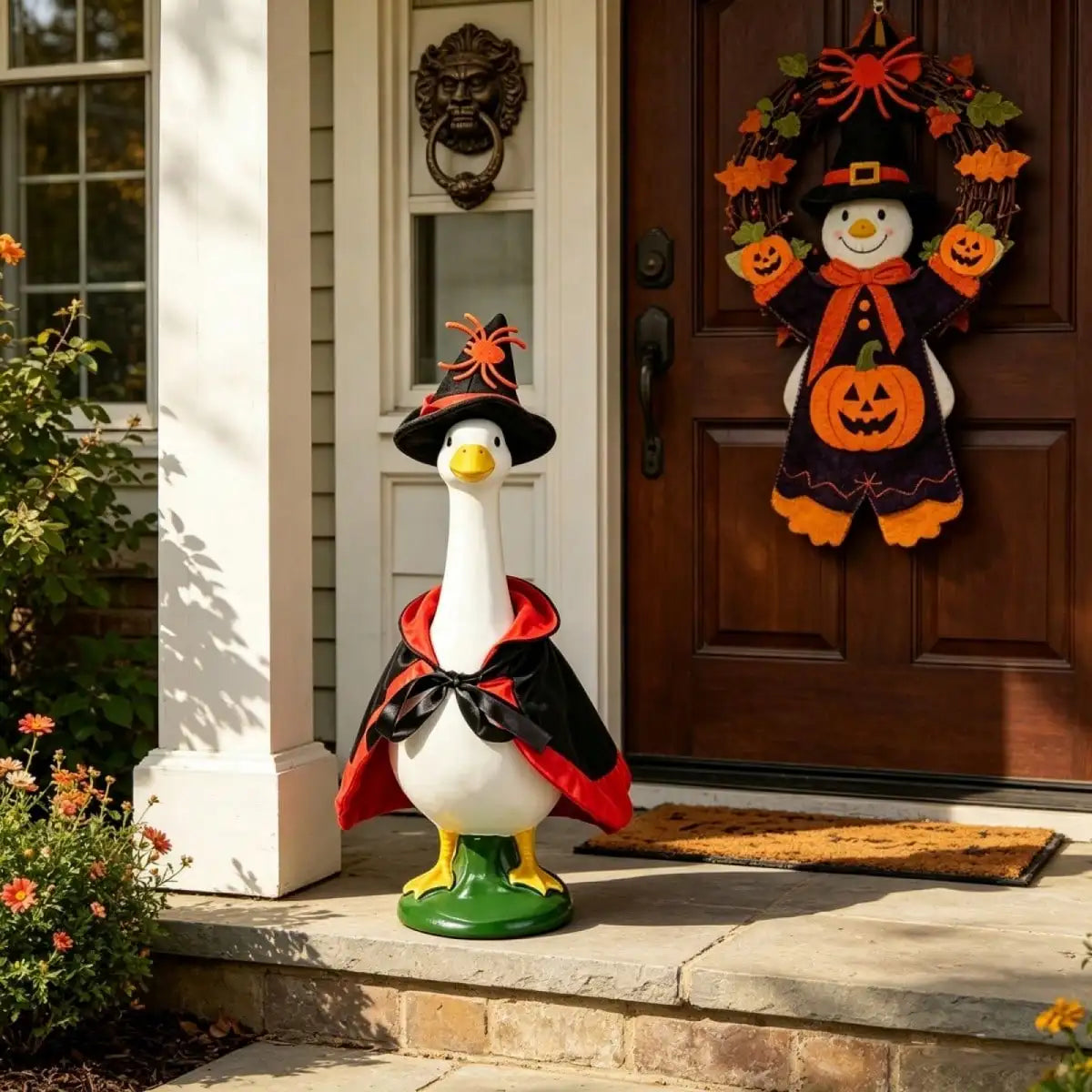 Pet Halloween Costume Set Featuring Spider Cape And Witch Hat