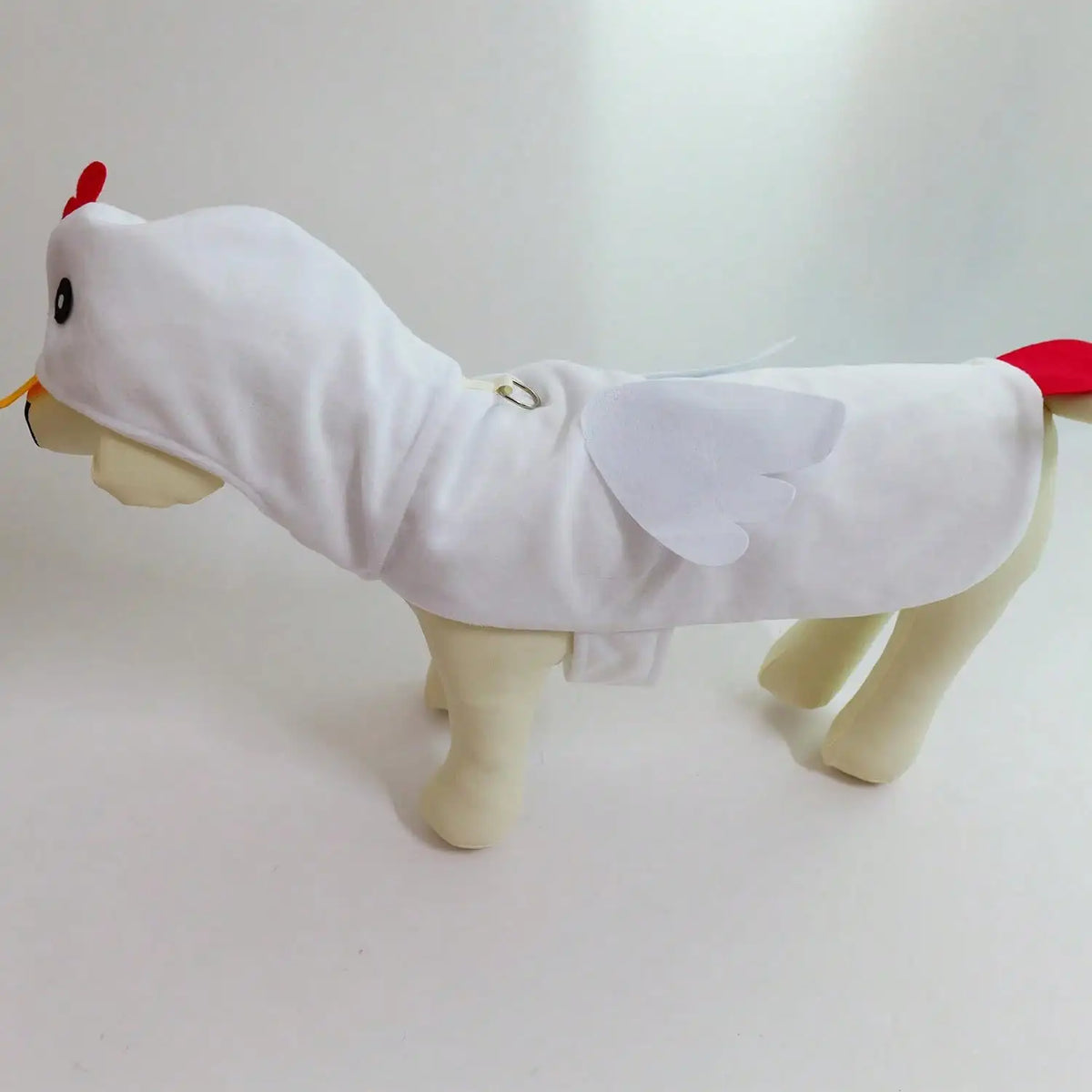 Premium Dog Chicken Costume Halloween Pet Outfit With Bow