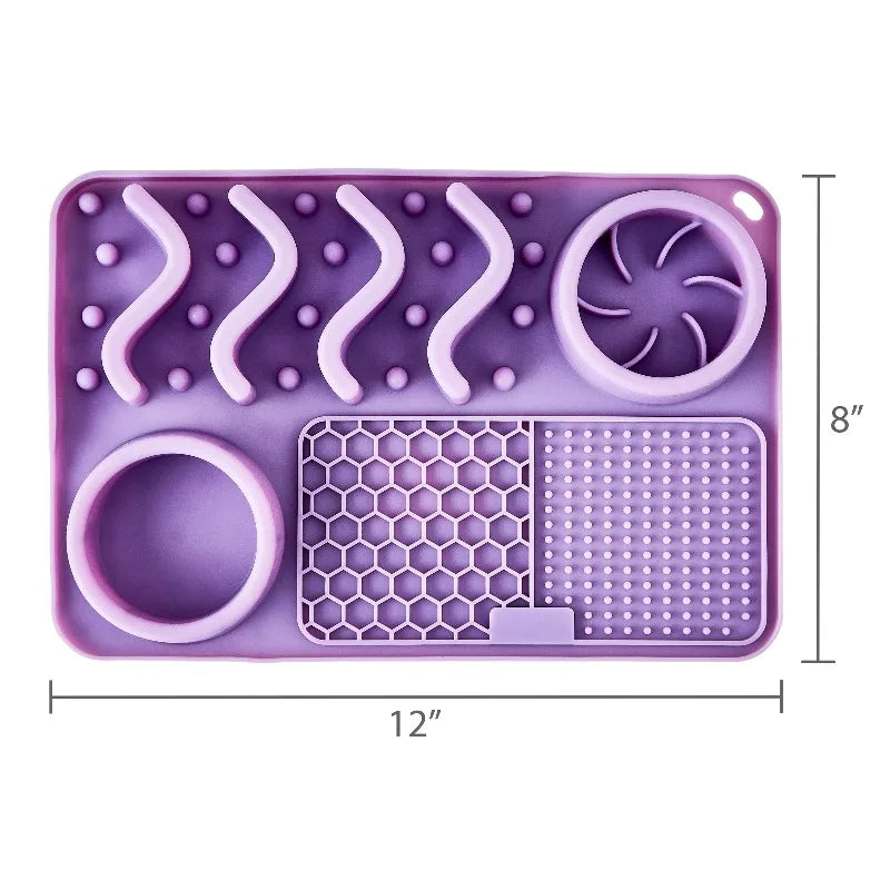 Professional Silicone Slow Feeder Pet Dining Bowl Mat