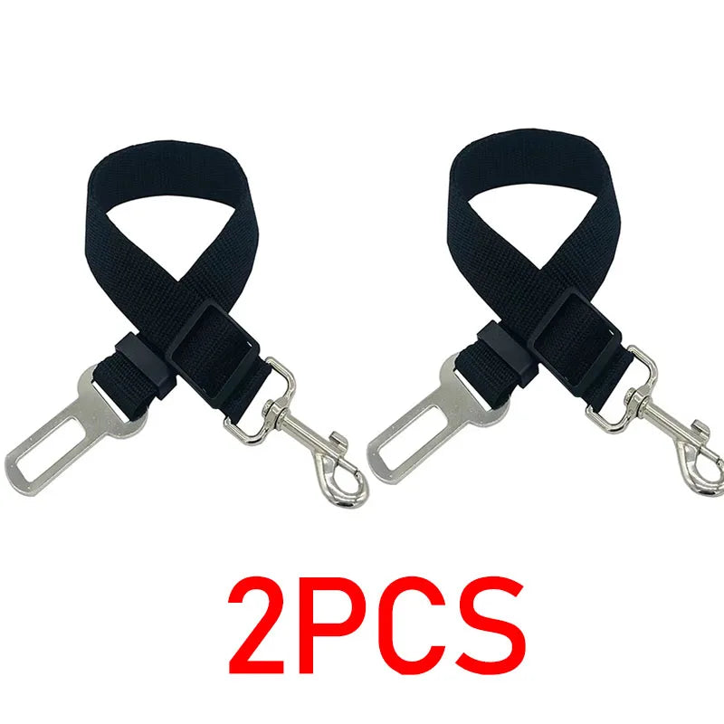 Pet Car Seat Belt Safety Harness Lead Clip For Dogs and Cats