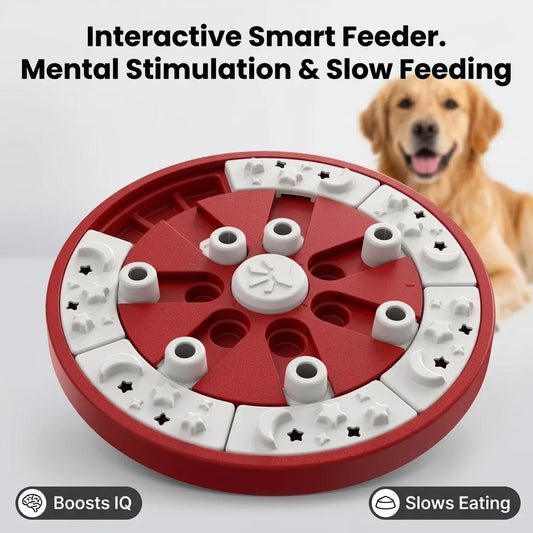 Interactive Pet Puzzle Treat Dispenser For Mental Stimulation