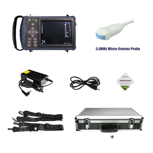 DAWEI Portable Veterinary Ultrasound Scanner For Livestock Pregnancy Testing