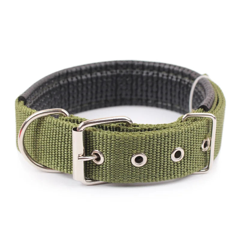 Solid Nylon Dog Collar For Comfortable Everyday Wear