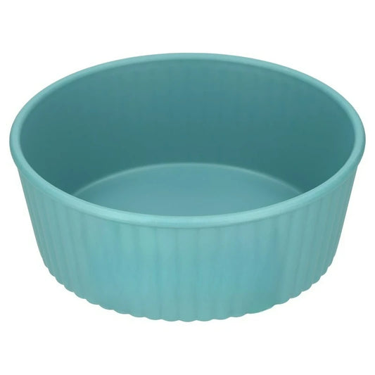 Durable Round Plastic Pet Bowl For Safe Daily Feeding