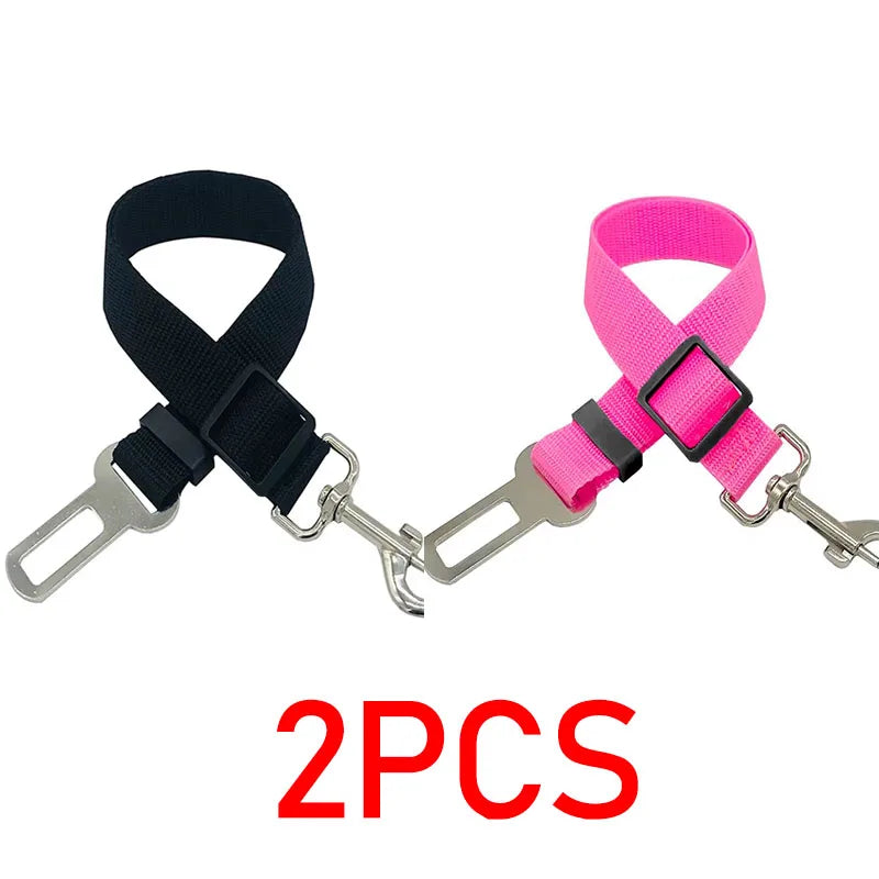 Pet Car Seat Belt Safety Harness Lead Clip For Dogs and Cats