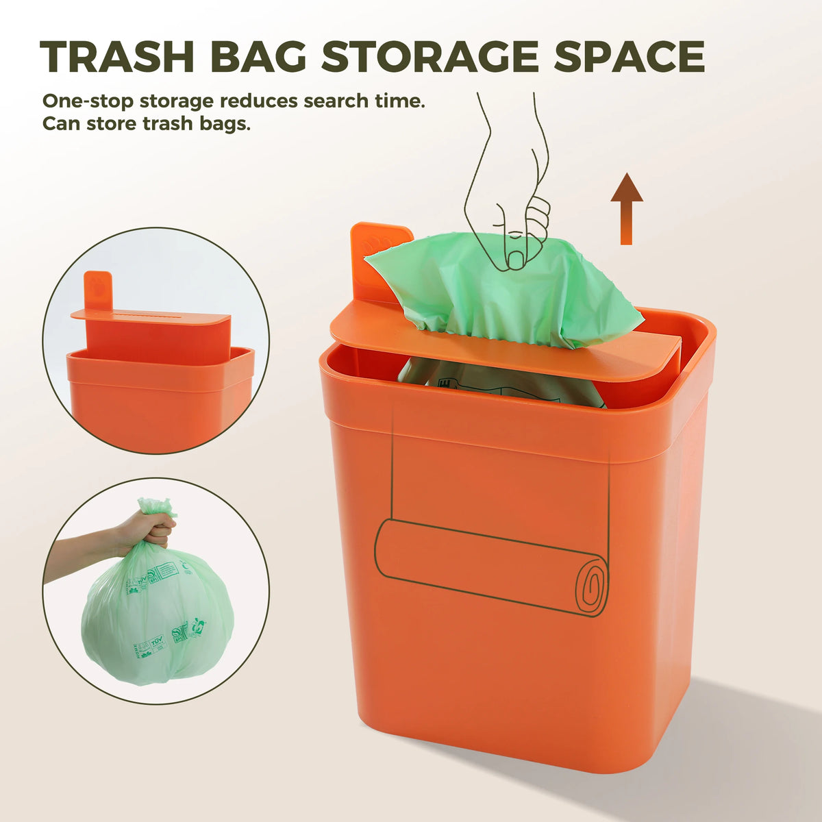 Cactus Cat Litter Scooper With Integrated Holder And Storage