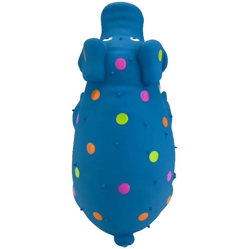 Pig Shaped Silicone Chew Toy for Dogs and Playful Pets