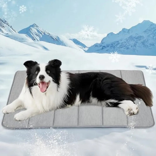 Orthopedic Memory Foam Dog Cooling Mat Non Slip Joint Relief