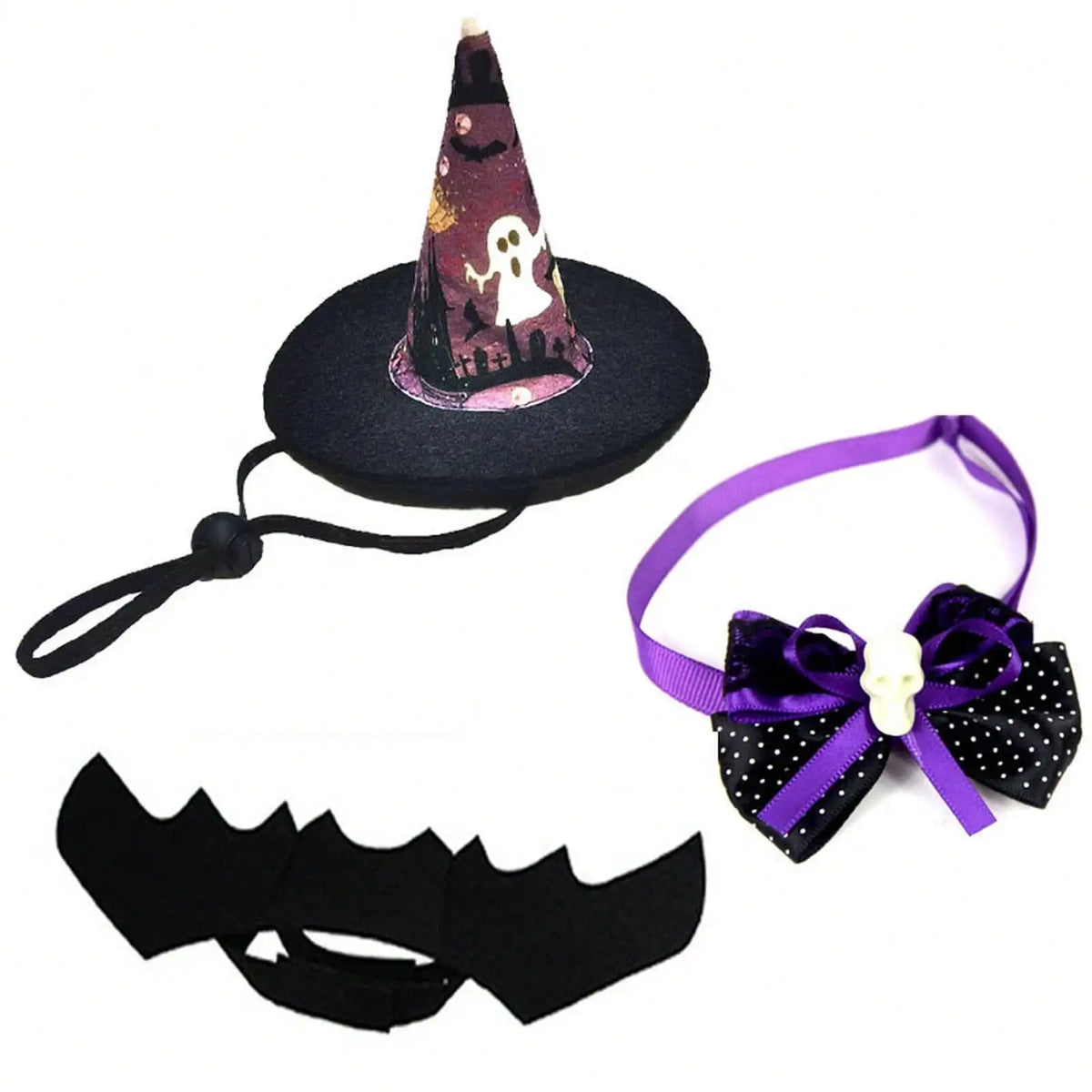 Premium Halloween Pet Costume And Accessory Set For Dogs