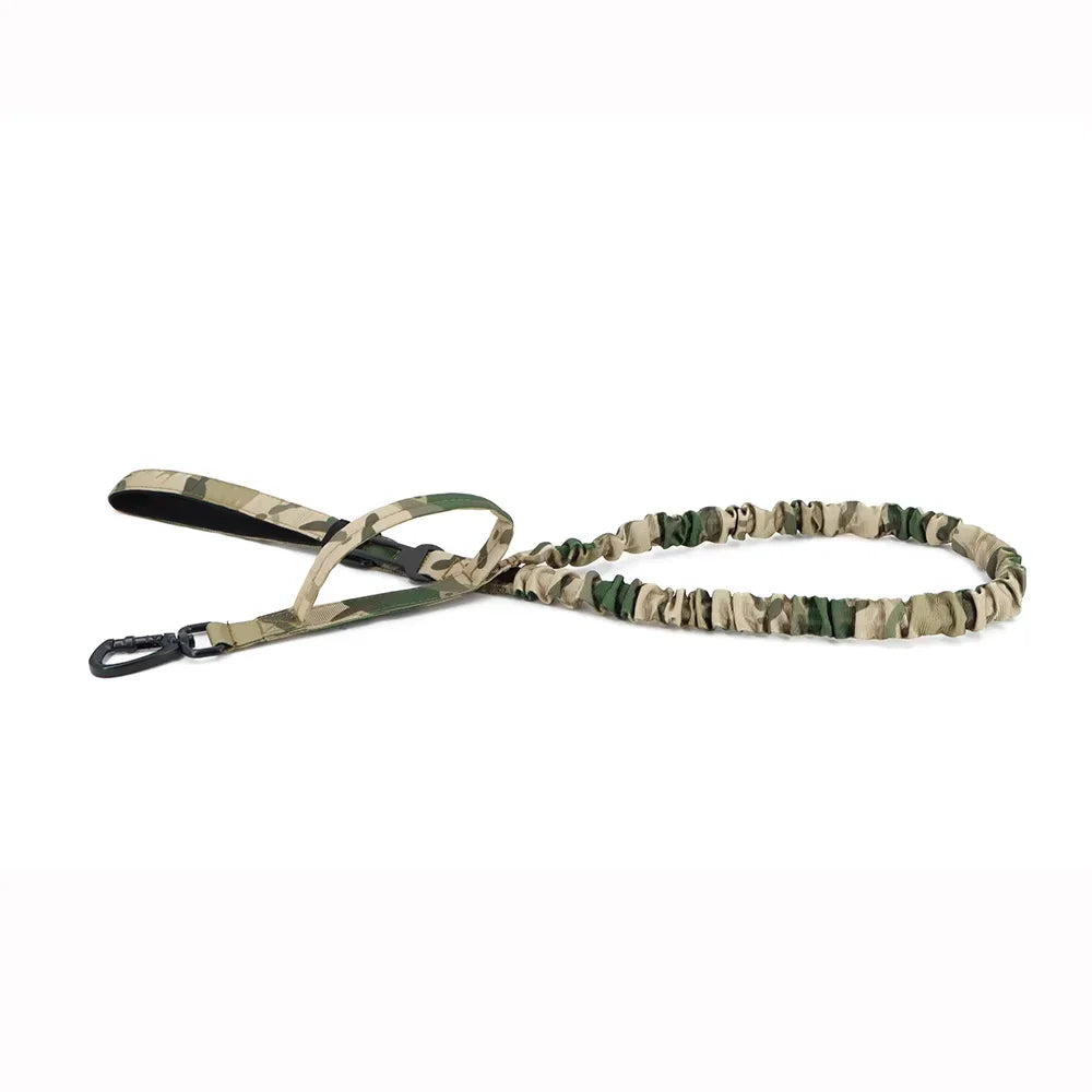 Petravel Adjustable Quick Release Double Handle Nylon Dog Leash