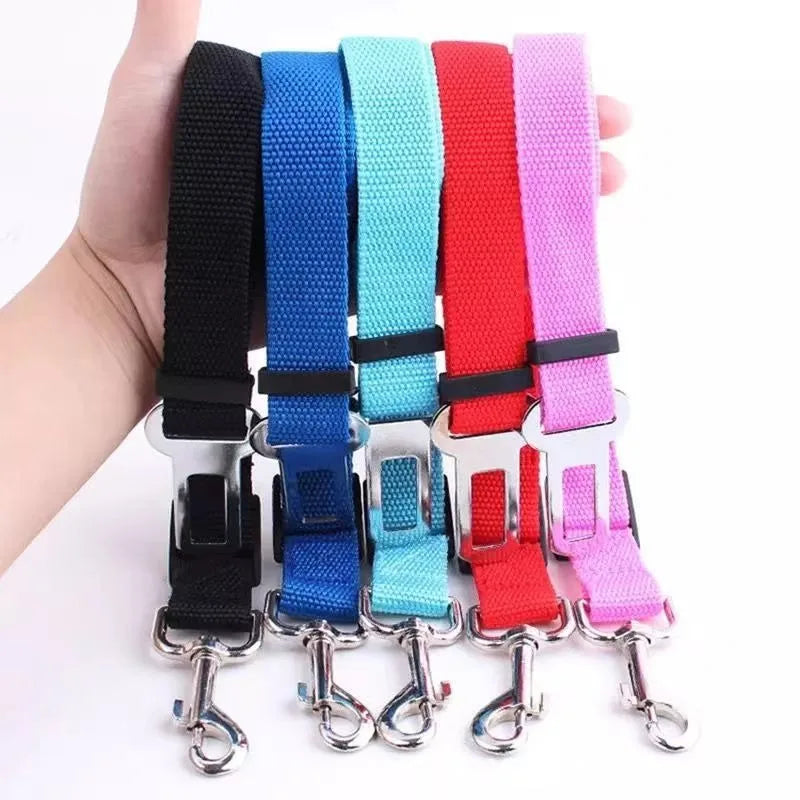 Pet Car Seat Belt Safety Harness Lead Clip For Dogs and Cats