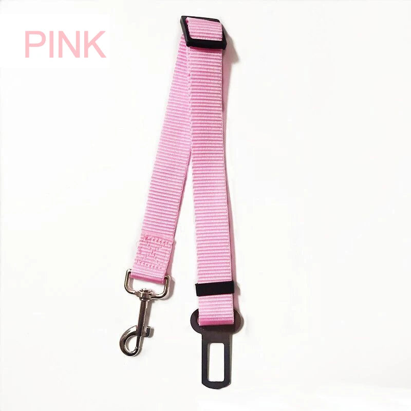 Pet Car Seat Belt Safety Harness Lead Clip For Dogs and Cats