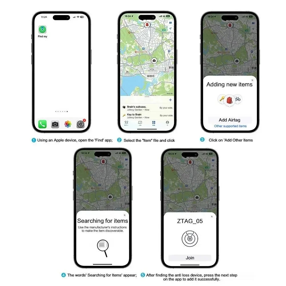 STONEGO Bluetooth Item Tracker for Keys, Pets, Bags and Luggage