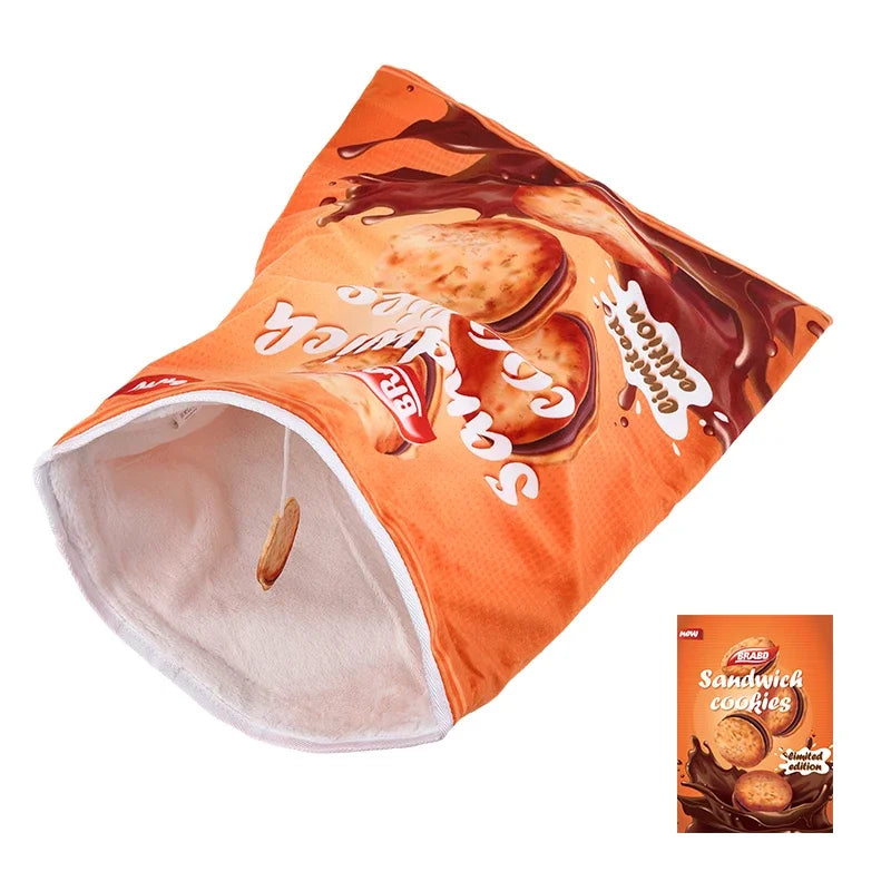 Collapsible Cloth Cat Tunnel Interactive Pet Digging Toy